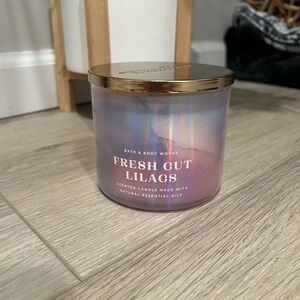 Bath & Body Works Lilac Candle with Gold Lid